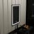 Oglinda LED Rectangulara 60x90cm Edge LUMINOUS Touch Sistem Dezaburire, Rama Neagra ModernLight Concept