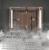 Dulap Theresa Cu Oglinda LED DBP126 100x70 Gri ModernLight Concept