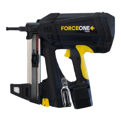 Pistol de batut cuie ForceOne+, 105 Juli, cartus gaz - CELO FONE20+ SafetyGuard Surveillance