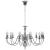 Candelabru, argintiu, 12 becuri x E14 GartenMobel Dekor