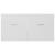 Set mobilier de baie, alb, lemn prelucrat GartenMobel Dekor