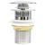 Set mobilier de baie, negru, lemn prelucrat GartenMobel Dekor