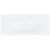 Set mobilier de baie, alb, lemn prelucrat GartenMobel Dekor