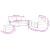 Set de canapele cu perne, 3 piese, galben, catifea GartenMobel Dekor