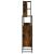 Set dulapuri de baie, 4 piese, stejar afumat, lemn prelucrat GartenMobel Dekor