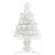 Brad de Crăciun artificial pre-iluminat alb 64 cm, fibră optică GartenMobel Dekor