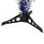Brad Crăciun artificial iluminat alb/albastru 64cm fibră optică GartenMobel Dekor
