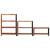 Raft pentru cărți 3 pcs Maro 80 x 30 x 110 cm GartenMobel Dekor