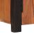 Bufet 2 pcs Maro 110 x 30 x 75 cm Lemn masiv de acacia GartenMobel Dekor