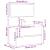 Set mobilier de baie, 3 piese, gri beton, lemn compozit GartenMobel Dekor