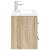 Set mobilier de baie, 2 piese, stejar sonoma, lemn prelucrat GartenMobel Dekor