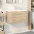 Set mobilier de baie, 2 piese, stejar sonoma, lemn prelucrat GartenMobel Dekor