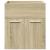 Set mobilier de baie, 4 piese, stejar sonoma, lemn prelucrat GartenMobel Dekor