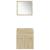 Set mobilier de baie, 5 piese, stejar sonoma, lemn prelucrat GartenMobel Dekor