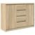 Bufetă cu sertare Stejar Sonoma 100,5x35x76 cm Lemn prelucrat GartenMobel Dekor