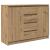 Bufetă cu sertare Stejar Artisan 100,5x35x76 cm Lemn prelucrat GartenMobel Dekor