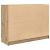 Bufetă cu sertare Stejar Artisan 100,5x35x76 cm Lemn prelucrat GartenMobel Dekor