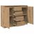 Bufetă cu sertare Stejar Artisan 100,5x35x76 cm Lemn prelucrat GartenMobel Dekor
