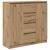 Bufetă cu sertare Stejar Artisan 100,5x35x98,5cm Lemn prelucrat GartenMobel Dekor
