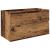 Set mobilier de baie, 3 piese, lemn vechi, lemn prelucrat GartenMobel Dekor