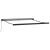 Cortina Retractabilă Manual Galben și alb 300 x 250 cm GartenMobel Dekor