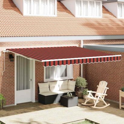 Cortina Retractabilă Antracit 350 x 250 cm GartenMobel Dekor