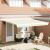 Cortina Retractabilă Crem 400 × 300 cm Material textil, Metal GartenMobel Dekor