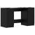 Birou cu sertar Stejar negru 133 x 50 x 75 cm Lemn compozit GartenMobel Dekor
