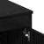 Birou cu sertar Stejar negru 140 x 50 x 76 cm Lemn compozit GartenMobel Dekor