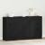 Bufet 3 pcs Stejar negru 121 x 30 x 70 cm Lemn compozit GartenMobel Dekor