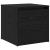 Set mobilier hol cu sertar 4 pcs Stejar negru 80 x 31 x 40 cm GartenMobel Dekor