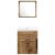 Set de Mobilă pentru Baie 4 pcs Lemn Vechi 41 x 38.5 x 46 cm GartenMobel Dekor