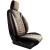 Set Huse Scaune Auto Panda Paris, negru bej, 11 piese Automobile ProTravel