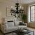 Candelabru Cristal ALNWICK Eleganza, 5xE14, Diametru 48cm, Negru, Inaltime Reglabila ModernLight Concept