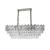 Candelabru Cristal WINDSOR Regalis 10xE14, Diametru 85cm, Crom Lucios, Inaltime Reglabila ModernLight Concept