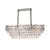 Candelabru Cristal WINDSOR Regalis 10xE14, Diametru 85cm, Crom Lucios, Inaltime Reglabila ModernLight Concept