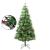 Brad de Crăciun pre-iluminat conuri de pin verde 225 cm PVC&PE GartenMobel Dekor