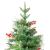 Brad de Crăciun pre-iluminat conuri de pin verde 225 cm PVC&PE GartenMobel Dekor