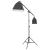 Kit studio foto cu set de lumină și fundal GartenMobel Dekor