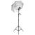 Kit studio foto cu set de lumină și fundal GartenMobel Dekor