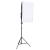 Kit studio foto cu set de lumini, fundal și reflector GartenMobel Dekor