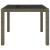 Set mobilier de exterior cu perne, 3 piese, gri, poliratan GartenMobel Dekor