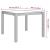 Set mobilier de exterior cu perne, 3 piese, gri, poliratan GartenMobel Dekor