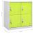 Dulapuri vestiar 5 buc. gri deschis/verde 90x45x92,5 cm oțel GartenMobel Dekor