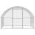Coteț de găini pentru exterior, 3x12x2 m, oțel zincat GartenMobel Dekor
