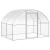 Coteț de găini pentru exterior, 3x24x2 m, oțel zincat GartenMobel Dekor