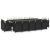 Set mobilier de exterior cu perne, 15 piese, negru, poliratan GartenMobel Dekor