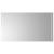Oglinda de baie cu LED, 50x90 cm GartenMobel Dekor