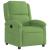 Fotoliu rabatabil electric, verde deschis, catifea GartenMobel Dekor