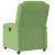 Fotoliu rabatabil electric, verde deschis, catifea GartenMobel Dekor